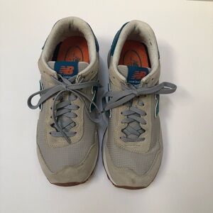 Women’s New Balance 515 Mediterranean blue/grey sneakers. Size 10
